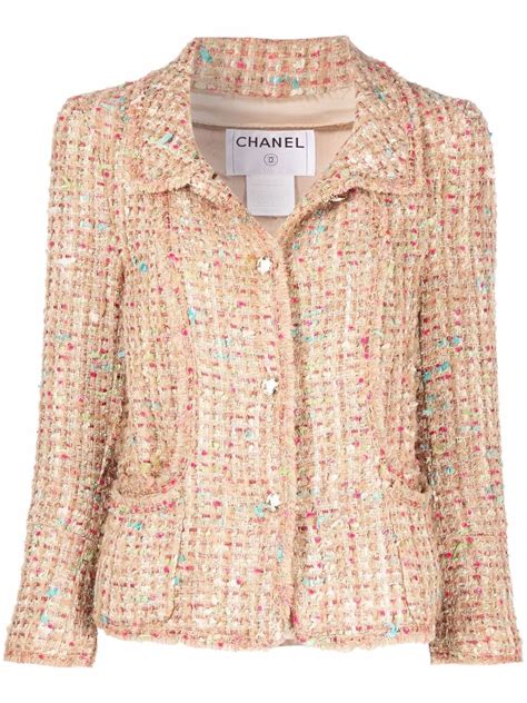 chanel tweed jacket price|pre owned chanel jackets.